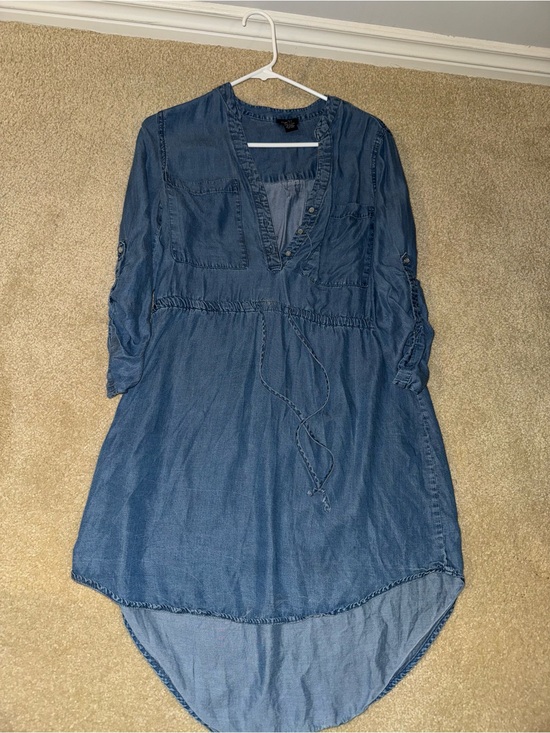 Rue21 Dresses & Skirts - Rue21 Jean Blue High-Low Tunic Dress